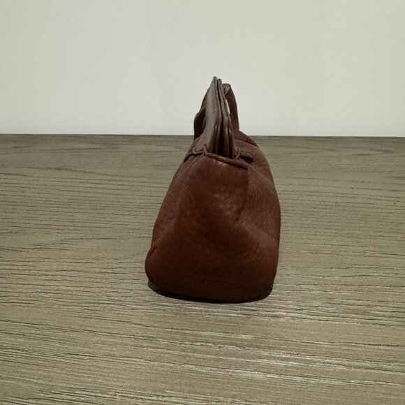 COLE HAAN Brown Leather Small Brown Clutch - Picture 4 of 9